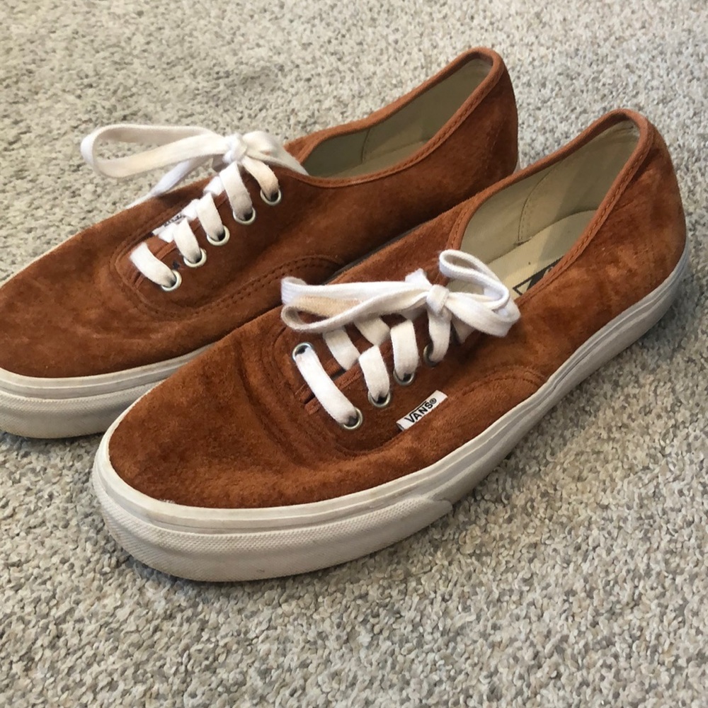 Womens Suede Vans 9.5